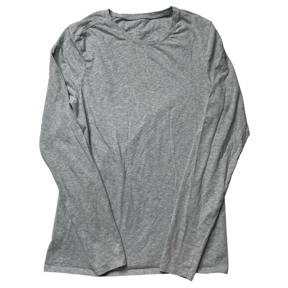 Pact Tops - Pact Gray Long Sleeve Shirt Size Medium Women's Organic Cotton